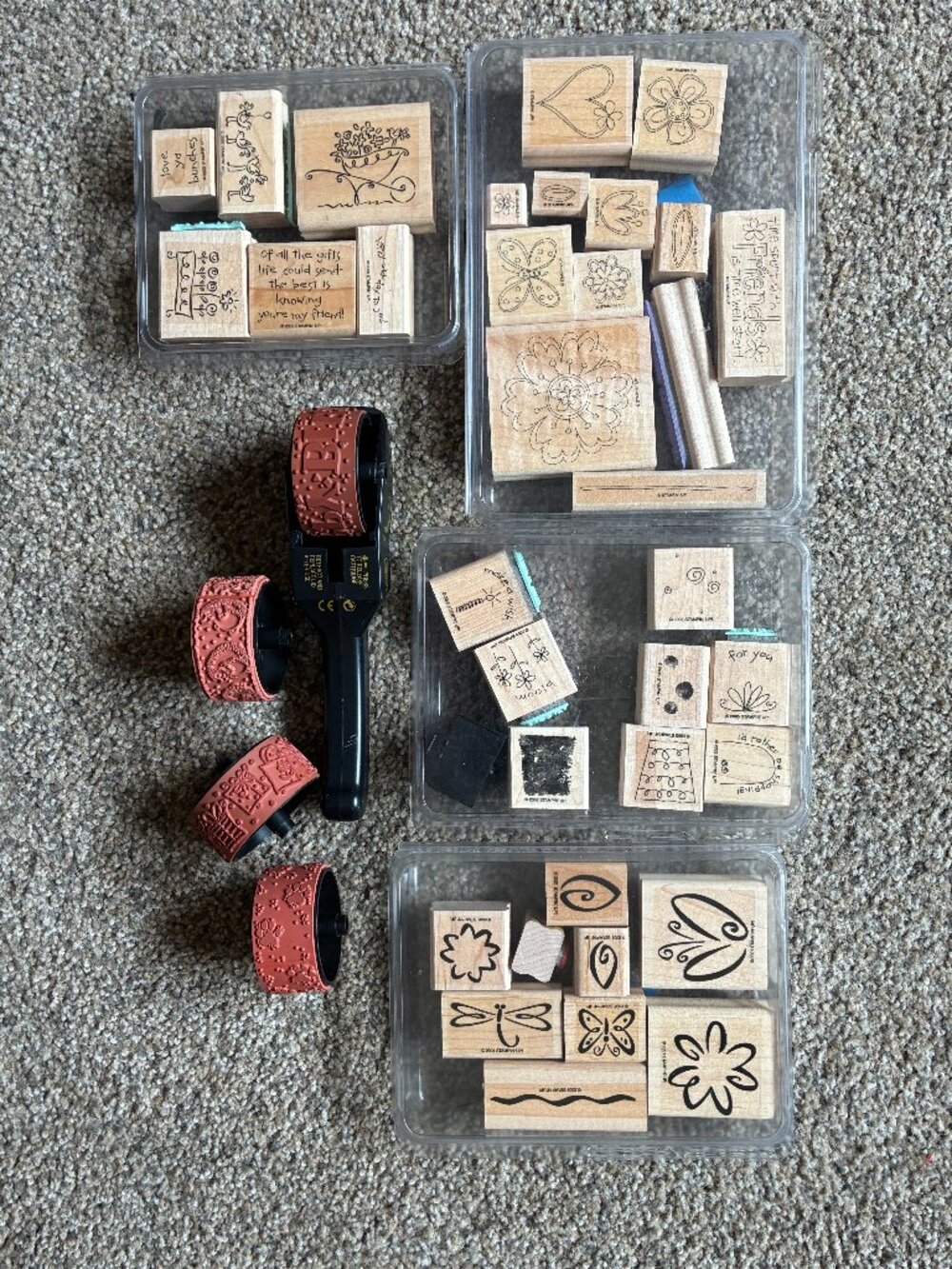 Stampin Up collection - 39 Stamps & a Wheel